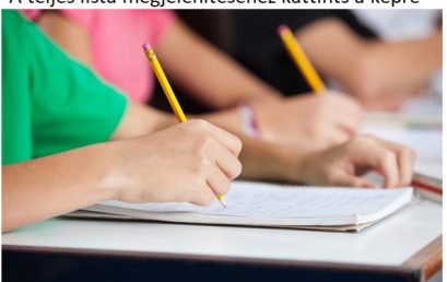 Központi írásbeli vizsga eredményei 2019. 01. 19.