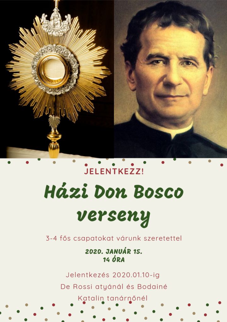 Házi Don Bosco Verseny