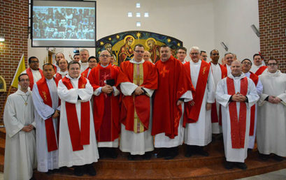 Andrásfalvy János atya tartományfőnöki beiktatása