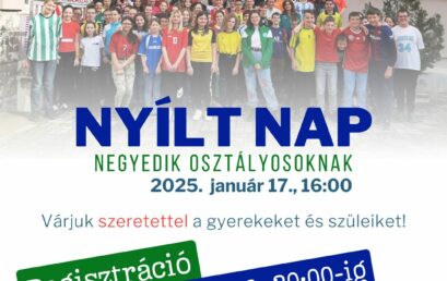 Nyílt nap a Zafféry Károly Szalézi Középiskolában